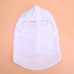 Face protection mask / hood, for paintball, skiing, motorcycling, airsoft, white color